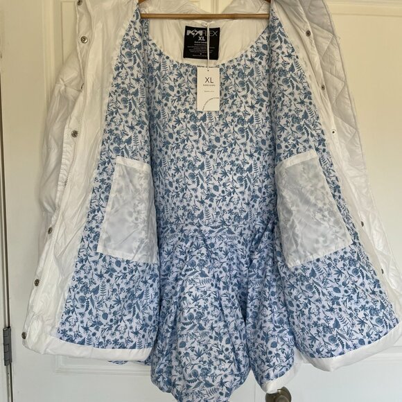 Pearl Peplum Puffer Jacket - Picture 5 of 6